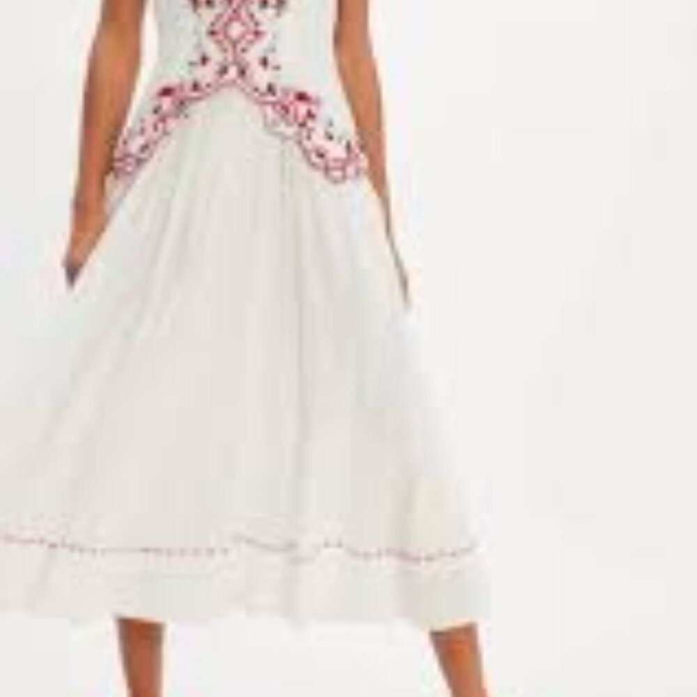 NWT: Free People Valenciana Midi Dress - Picture 5 of 9